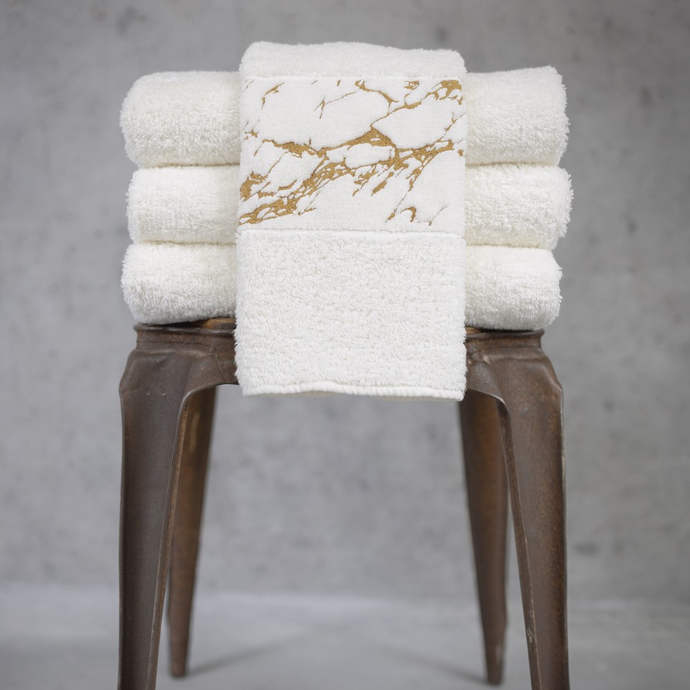 Alpi Egyptian Cotton Towels by Designer Abyss & Habidecor in Gold